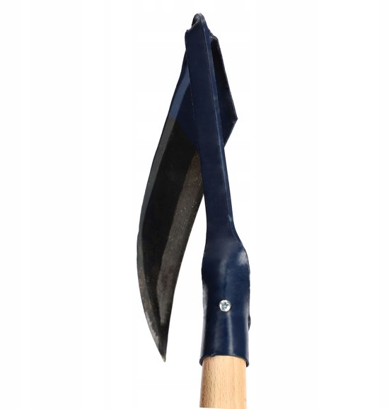 KADAX Sense met houten handvat van 31 cm, kleine bossens van metaal, handige wildgroeitent, zeis voor het maaien van gras, granen, onkruid, handzeis, bosmaaier, bosmaaier van Merkloos	 — afbeelding 2