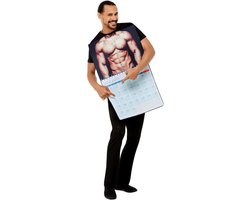 Sexy Calendar Costume Multicoloured