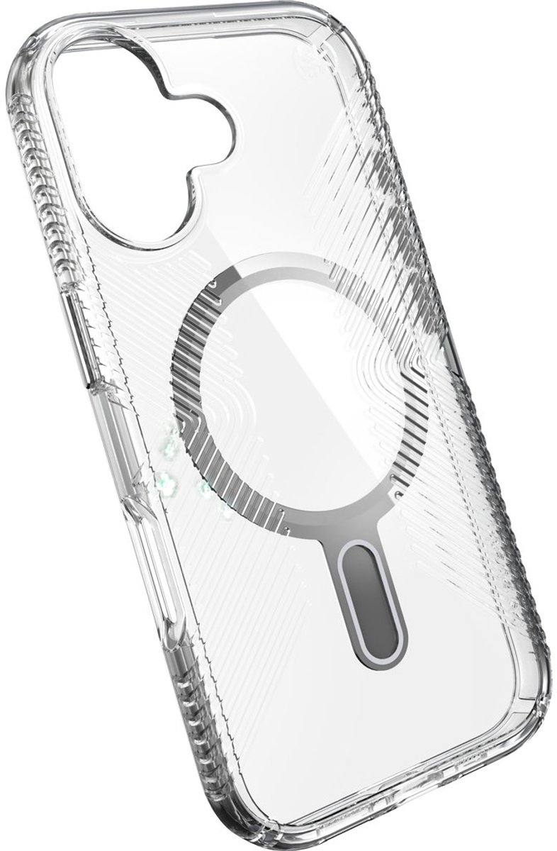 Speck hoesje geschikt voor Apple iPhone 17 - Slank - Kristalhelder - Valbescherming gecertificeerd tot 4 meter - Microban Antibacterieel - Presidio Perfect Clear lijn - Transparant