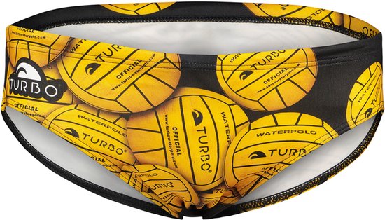 Slip de Bain Turbo Balls Zwart L Homme