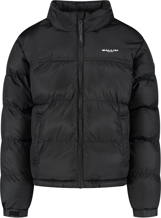 Ballin Amsterdam - Jongens Regular fit Jackets Padded - Black - Maat 6