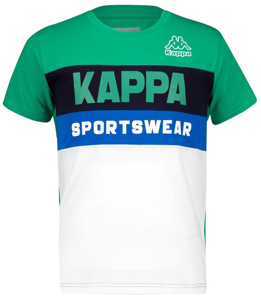 Kappa 8036m00058 T-shirt Met Korte Mouwen 8 Years Kinderen Groen