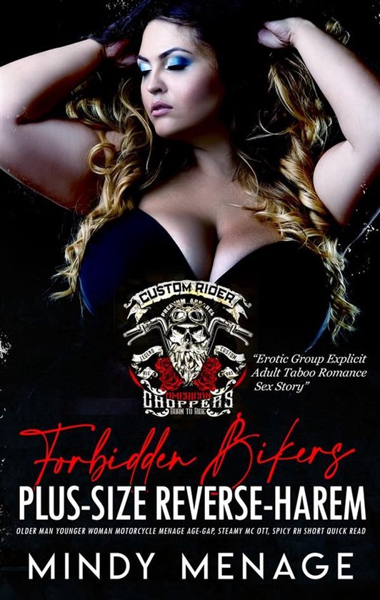 Forbidden Bikers Plus-Size Reverse-Harem: Older Man Younger  ... - cover