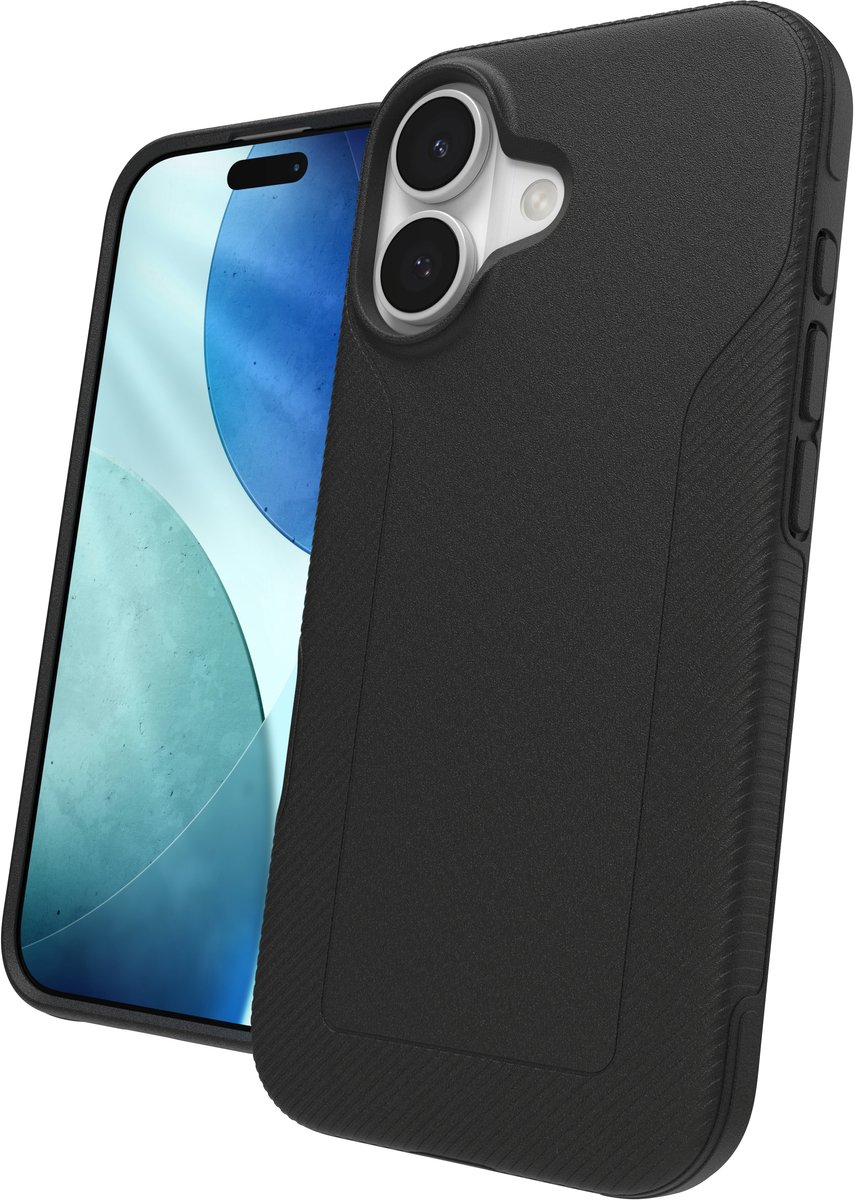 ZAGG Luxe Hoesje Geschikt voor Apple iPhone 17 - Grafeen Back Cover Compatibel met MagSafe - 3M Valbescherming - Zwart