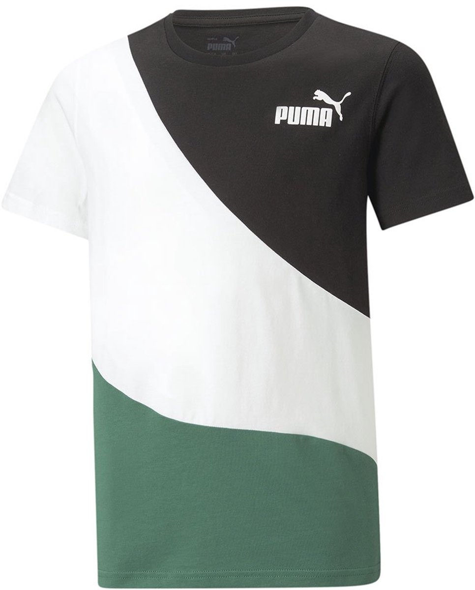 Puma Power Cat T-shirt Met Korte Mouwen 5-6 Years Jongen Vin