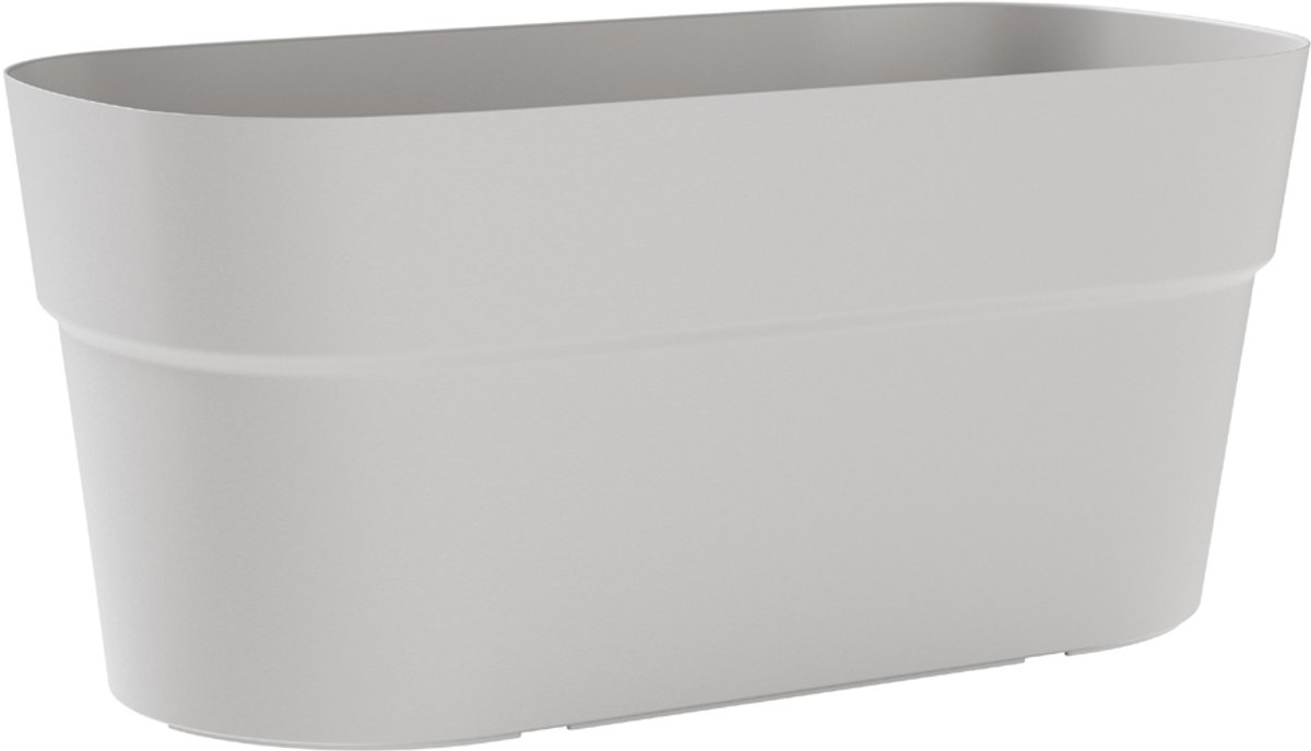 tera Plantenbak SIRIO Cloud lichtgrijs 78 x 38 cm - Kunststof