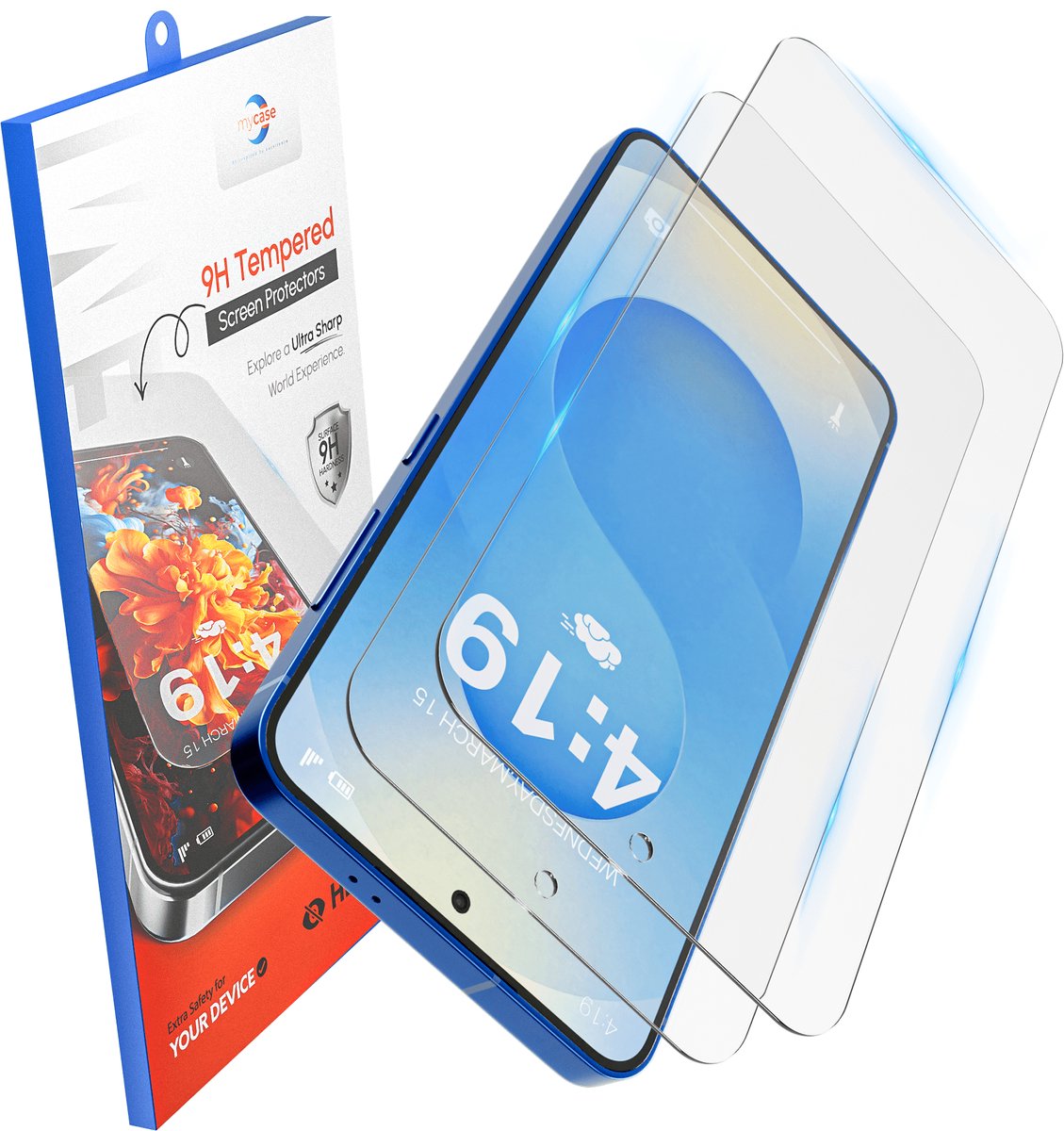 Screenprotector - Geschikt voor Samsung S25 Plus Tempered Glass - 2 stuks – beschermglas