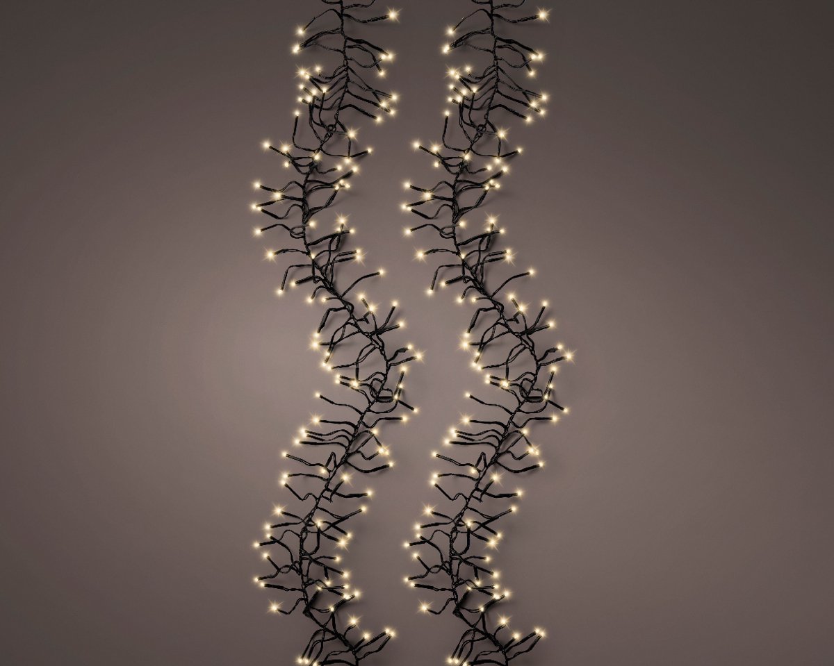 Cluster kerstverlichting met 768 LEDS - 7M - Soft Gold - 2700K - IP44