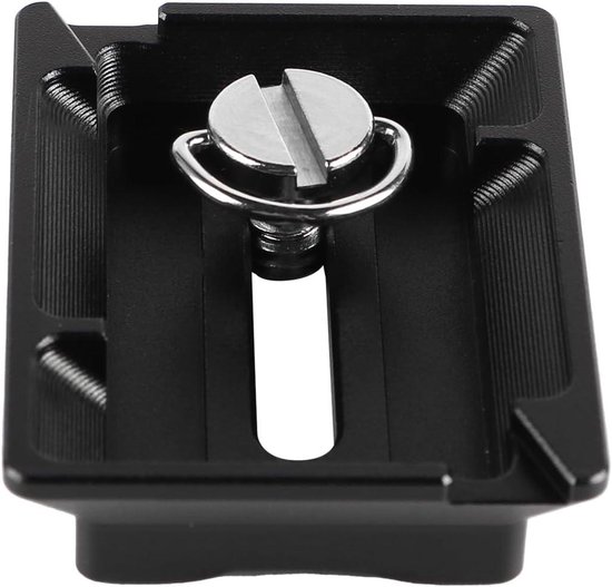 FOTGA Plaque supérieure à dégagement rapide - Plaque de base pour DJI Ronin RS2 RSC2 RS 3 RS3 Pro RS 4 RS4 Pro - Stabilisateur de cardan compatible avec tête de trépied