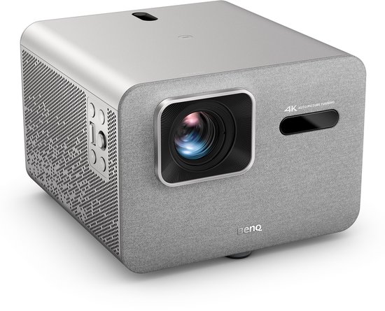 BenQ TK705i 4K HDR Laser 3000 ANSI Lumen Film en Gaming Beamer - Projector met 5ms Reactietijd - HDR10+ & HLG - Google TV Android 15 - Automatische 2D keystone correctie - Auto Focus - Auto Cinema Mode - Compact en stijlvol design