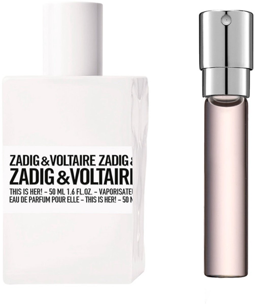 Zadig & Voltaire This is Her! - Eau de Parfum - 8 ml Travelsize Parfum