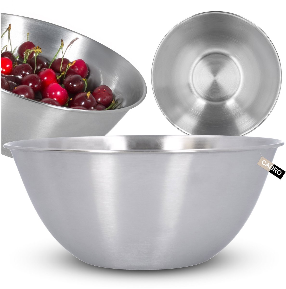 RVS Keukenkom 1.2L - Mixen, Kloppen & Serveren
