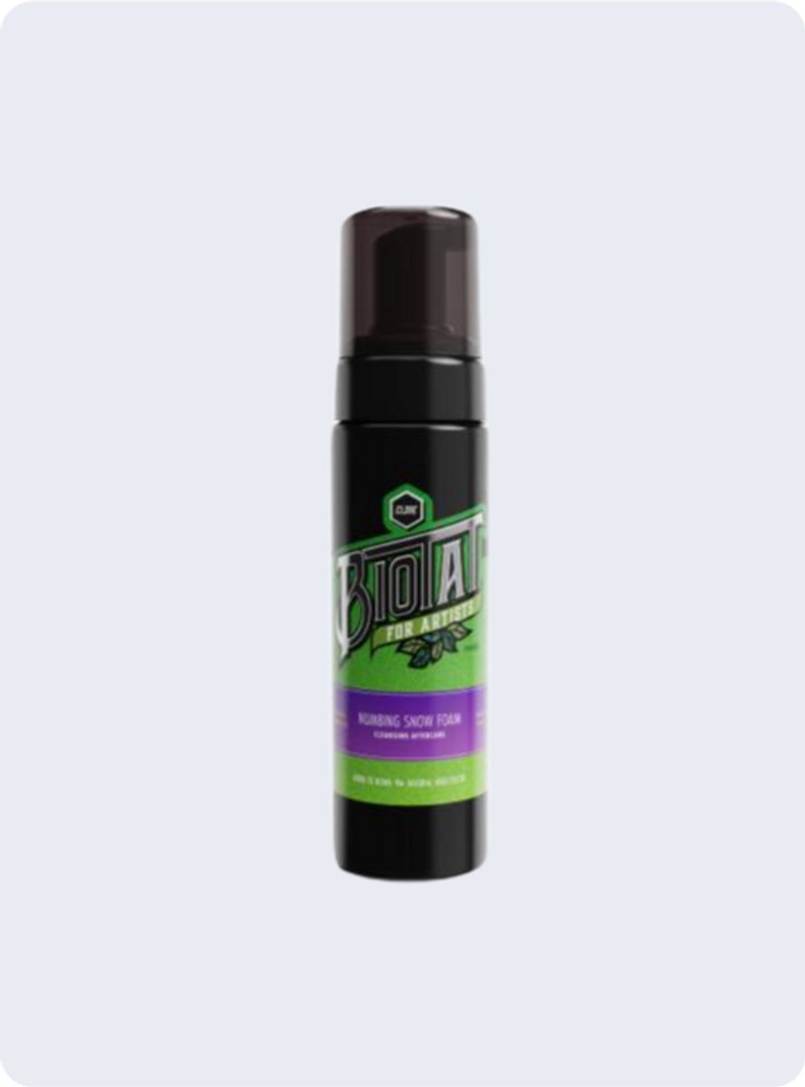 Biotat Numbing Snow Foam – Cleansing Aftercare