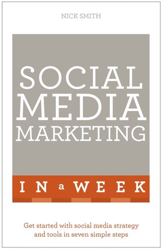 Social Media Marketing In A Week - cover