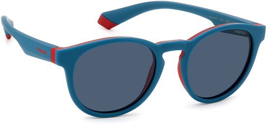 Polaroid Kinderen PLD 8048/S Teal red 45/18/130 JUNIOR Zonnebrillen — afbeelding 4