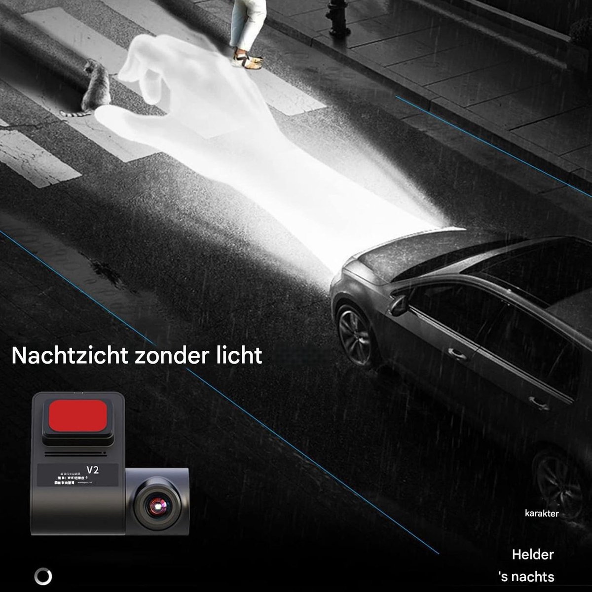 Mini Auto Dashcam + 128GB SD-Kaart – 720P HD Rijrecorder met 140° Groothoeklens, Nachtzicht & Automatische Lusopname – Compacte Autocamera met Bewegingsdetectie, USB-voeding & Eenvoudige Montage – Ideaal voor Elke Auto – foto 7