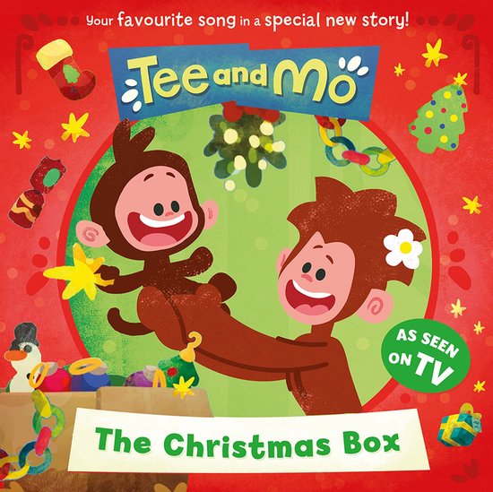 Tee and Mo: The Christmas Box - cover