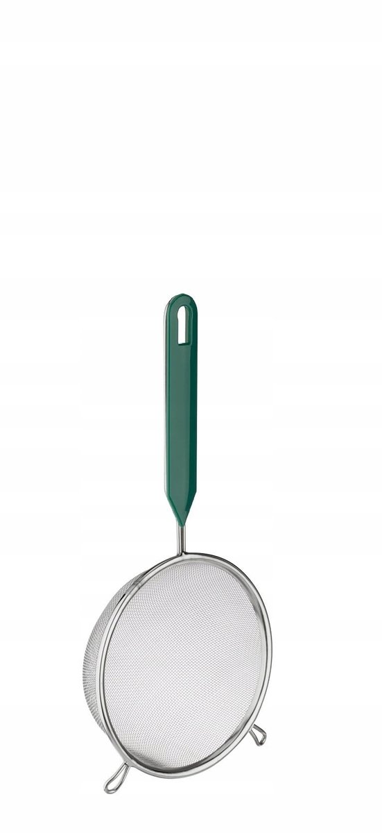 Roestvrijstalen Zeef 10 cm Practico Groen - Keukengerei