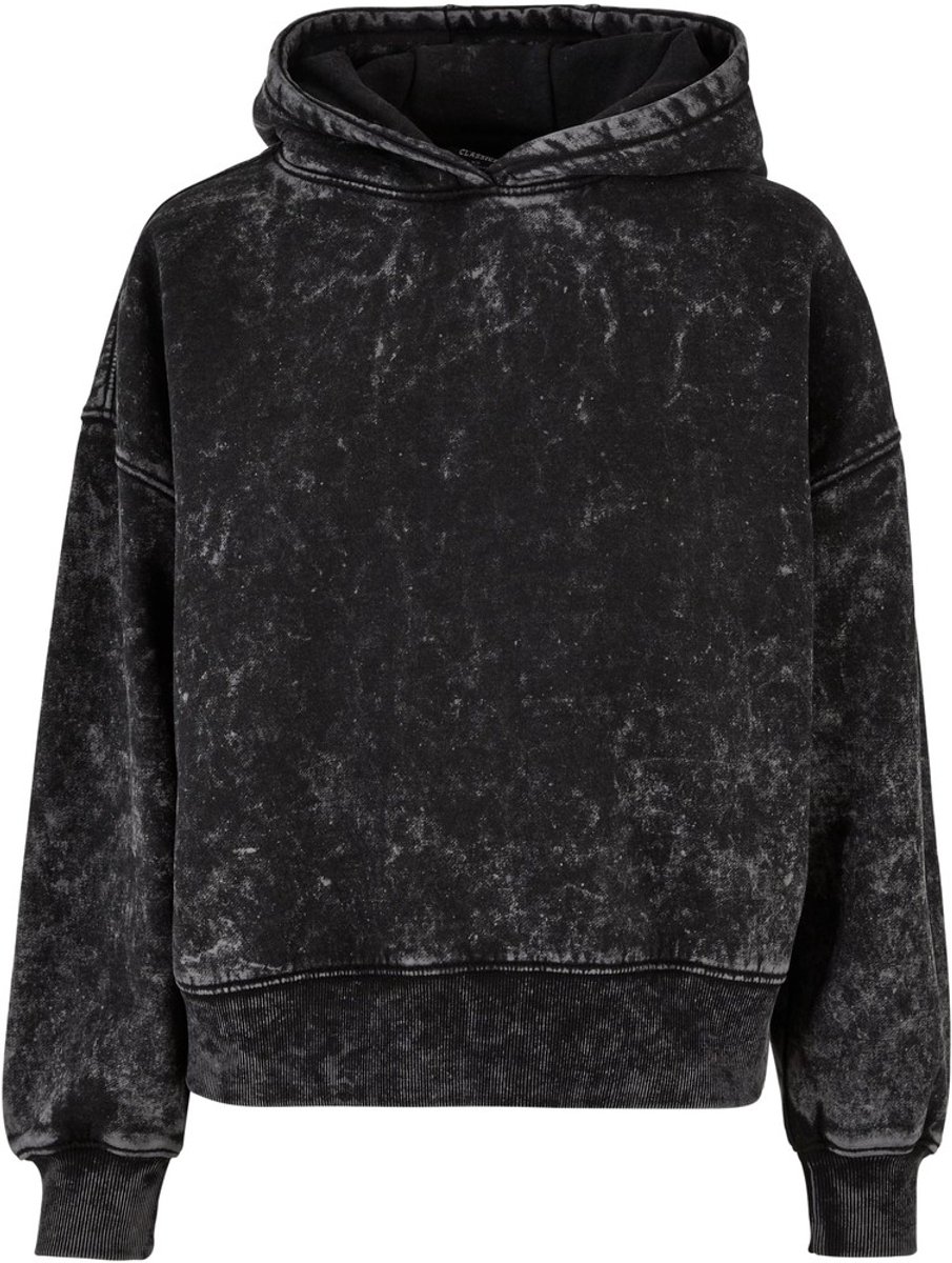 Urban Classics Oversized Towel Washed Hoodie/trui 5XL Zwart