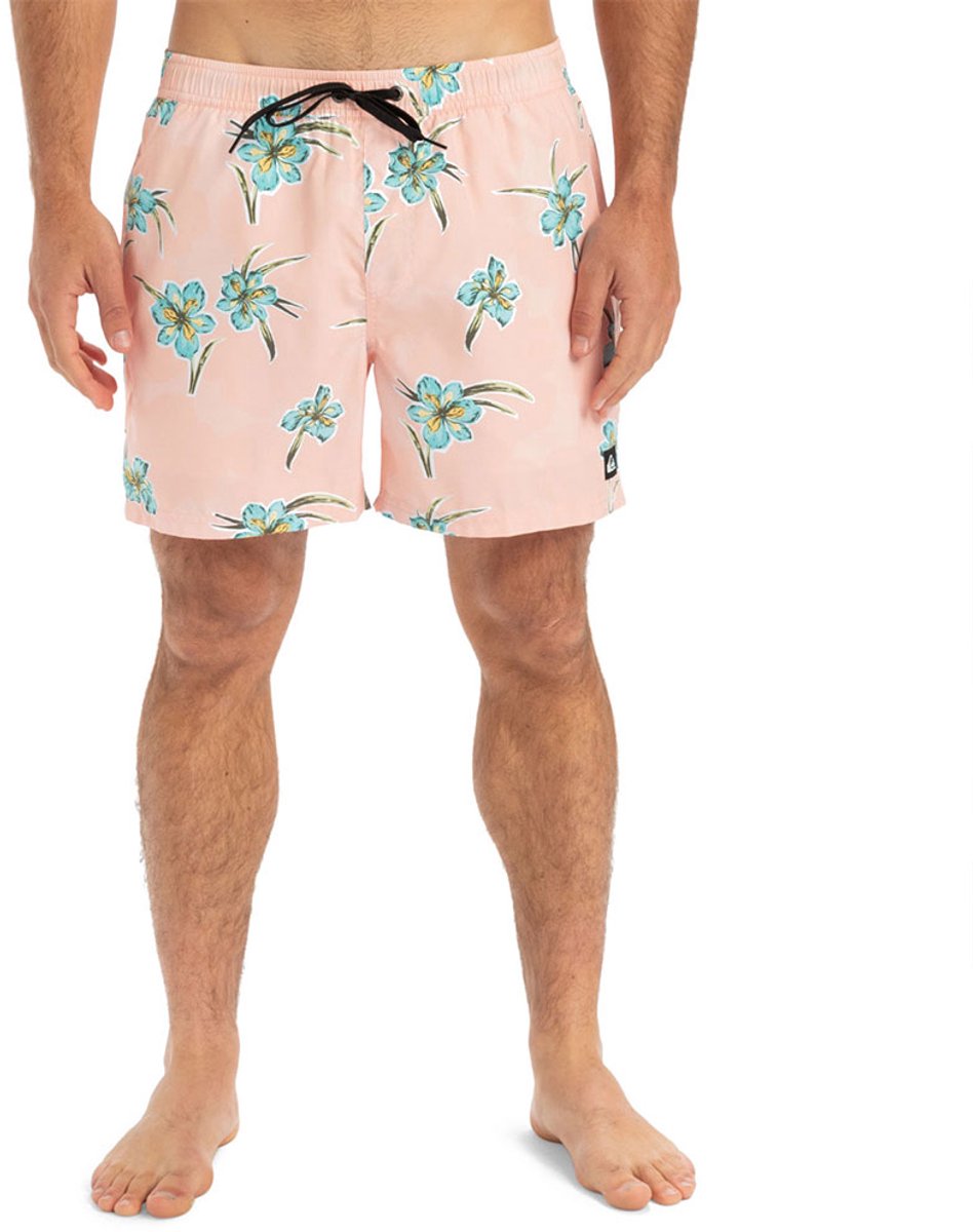 Quiksilver Everyday Straight Volley 15´´ Zwembroek L Man Peach Parfait Backyards