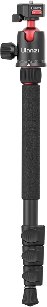 Ulanzi TT31 2-in-1 Statief en Monopod - Met CLAW Quick Release - Lichtgewicht - Koolstofvezel en Aluminium - Zwart
