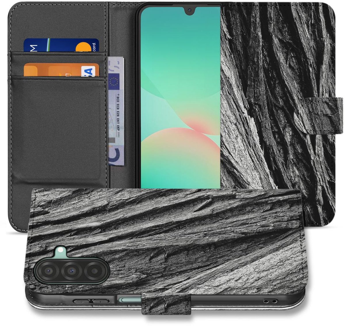 Samsung Galaxy A26 Boomschors Book Case