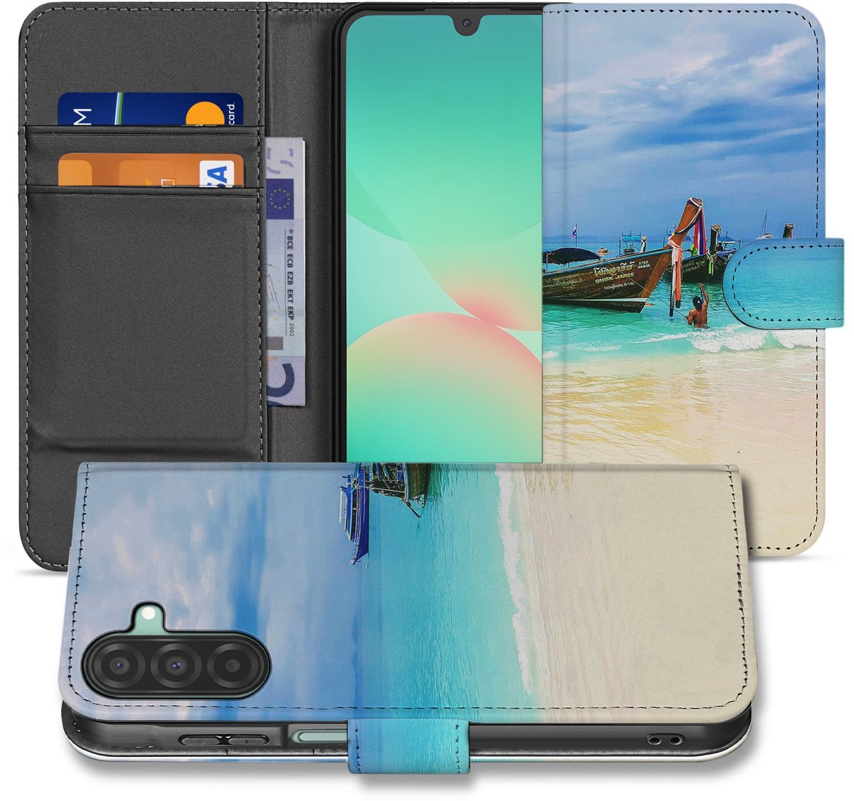 Book Case Hoesje Ontwerpen – Samsung Galaxy A26