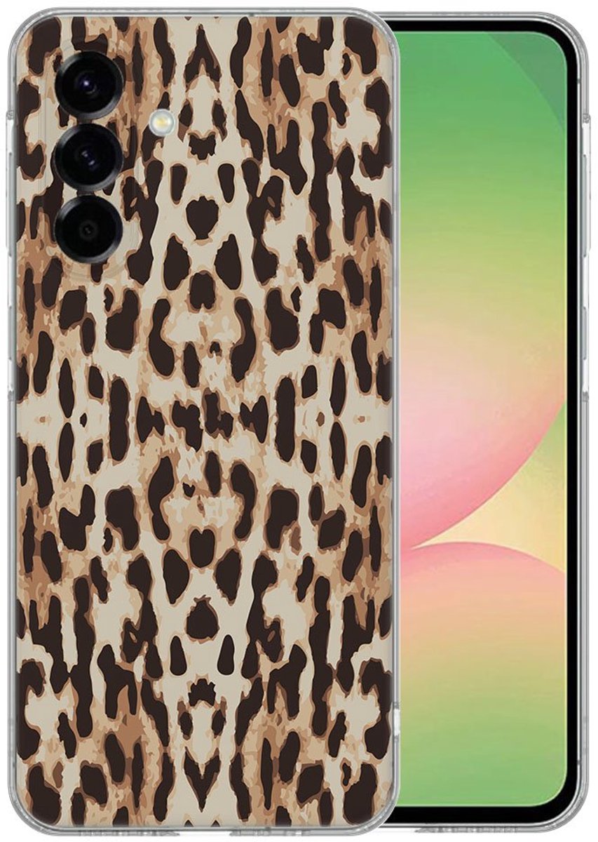 TPU Hoesje Samsung Galaxy A56 - Leopard Backcover