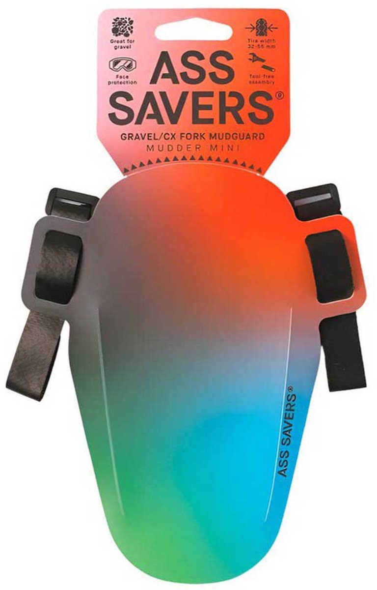 Ass Savers Mudder Mini Voorste Spatbord Oranje 700