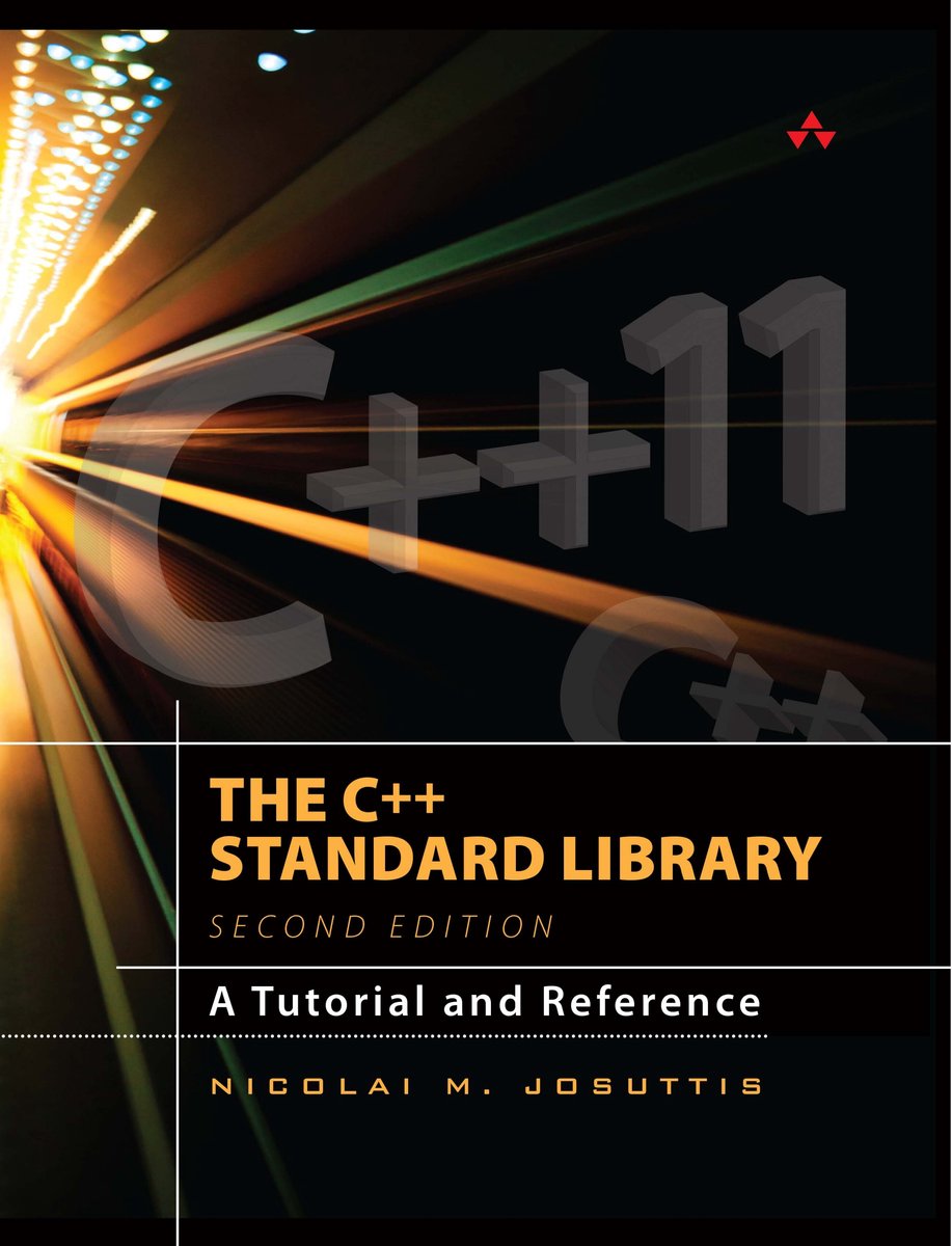 Omslag van C++ Standard Library Tutorial & Referenc