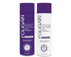Foligain Anti-Haaruitval Shampoo en Conditioner voor Vrouwen – 2x 236 ml