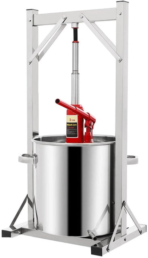 Güde Fruitpers - 6 Liter - Voor wijn & cider - Zonder elektriciteit - OP 6L