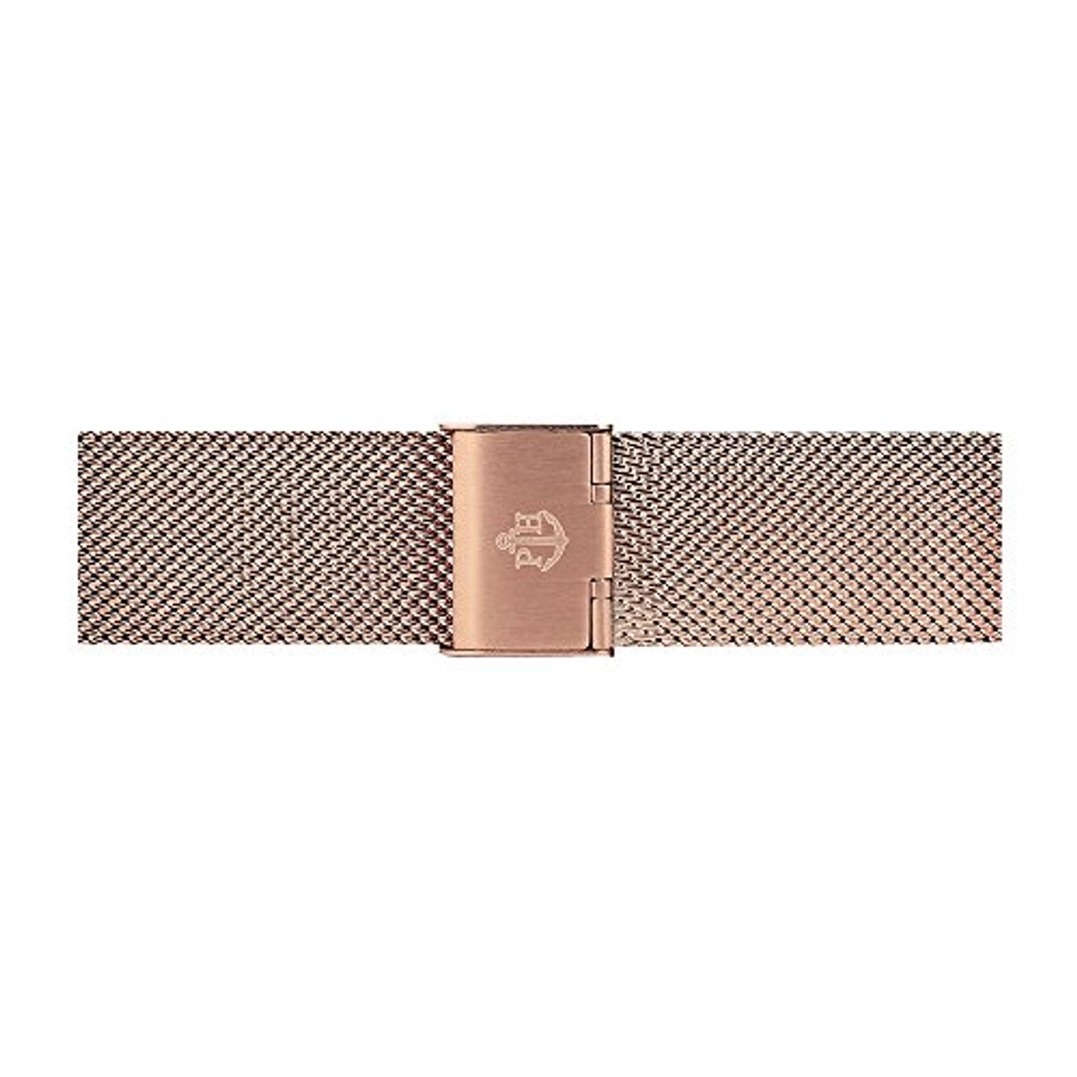 Horlogebandje van roestvrij staal - mesh - metaal, 20 mm - Trendy en stijlvol
