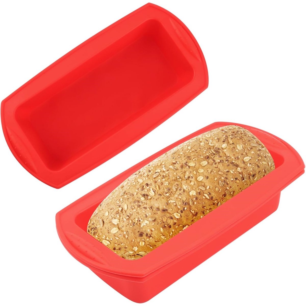 EXCITAT Cakevorm - Broodvorm - Bakvorm - Gemakkelijk schoon te maken - Voor brood, cake - 2 stuks