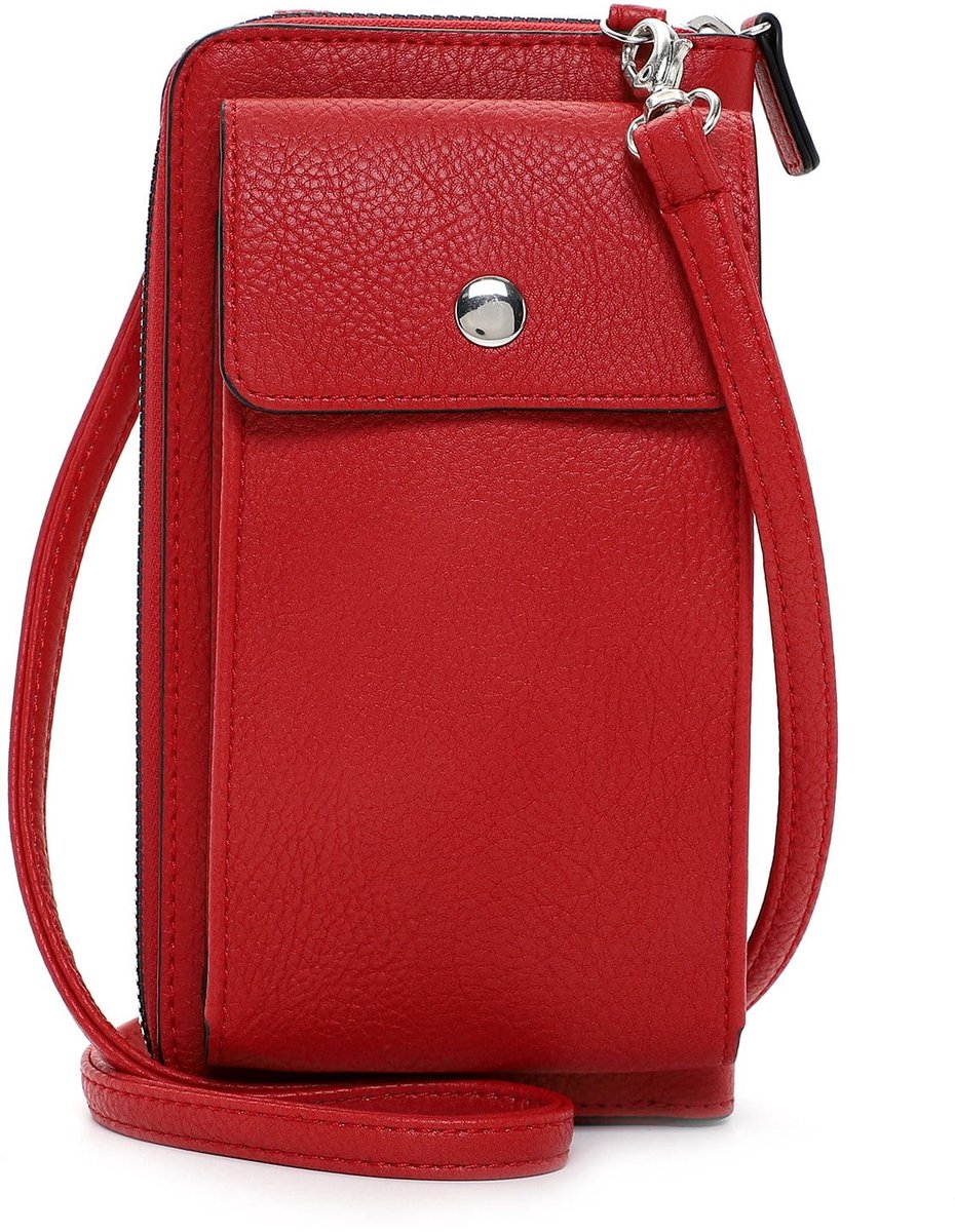 EMILY & NOAH Mobiel tasje E&N Emma ( 62483 ) - Dames handtassen - red 600