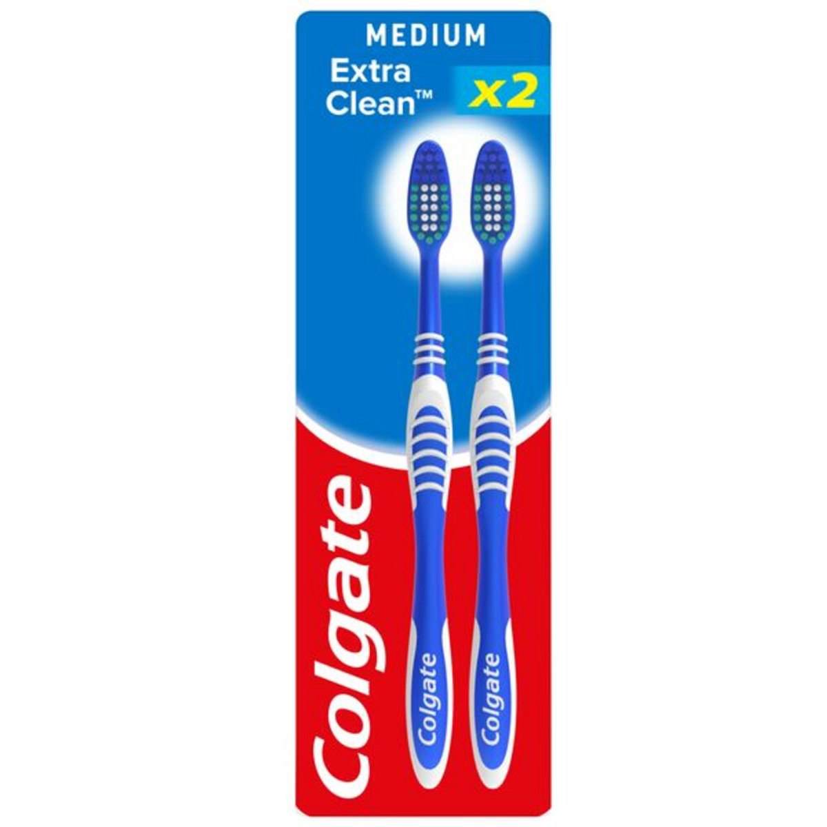 Colgate - Tandenborstel Extra Clean Medium - 3 x 2 stuks - Voordeelverpakking
