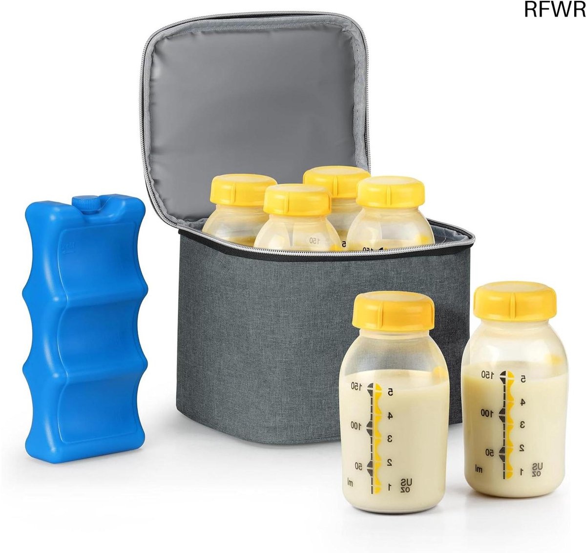 RFWR® Koeltas voor lunch met koelelement - Compact en veelzijdig voor picknicks en reizen