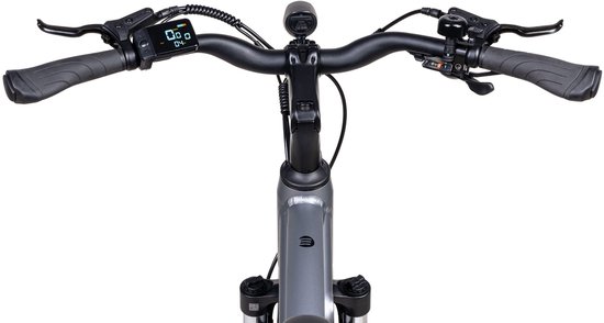 Saxonette X-ROAD 5.2 trekking ebike 7 sp 13Ah zilver van Saxonette — afbeelding 4