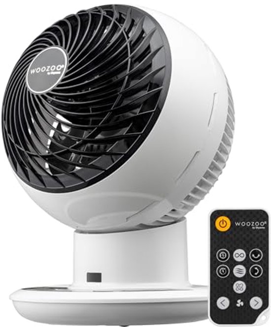 IRIS OHYAMA Krachtige en stille staande ventilator met afstandsbediening, Timer