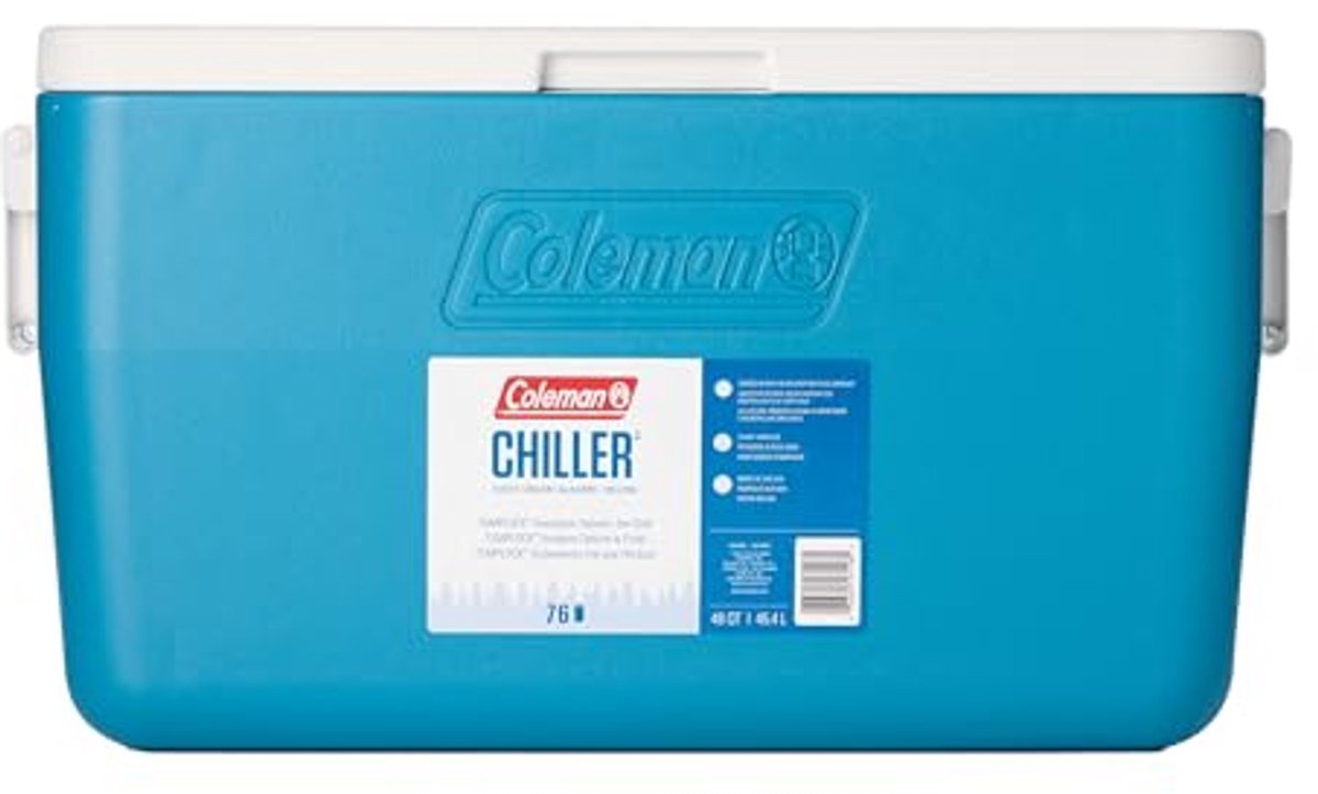 Koelbox met TempLock-isolatie 48-Quart – Ideaal voor Kamperen en Buitenactiviteiten