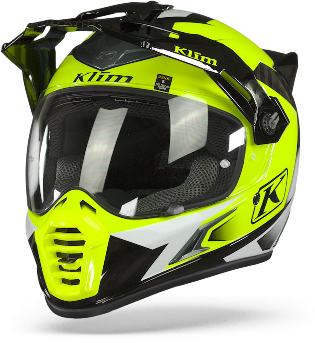 Klim Krios Pro ECE Charger Hi-Vis Adventure Helm - Helm