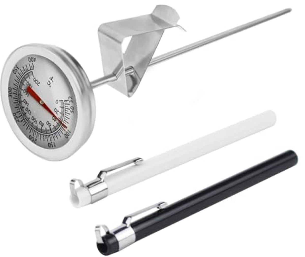 Roestvrij Stalen Keukenthermometer voor Melk, Koffie, BBQ en Steak