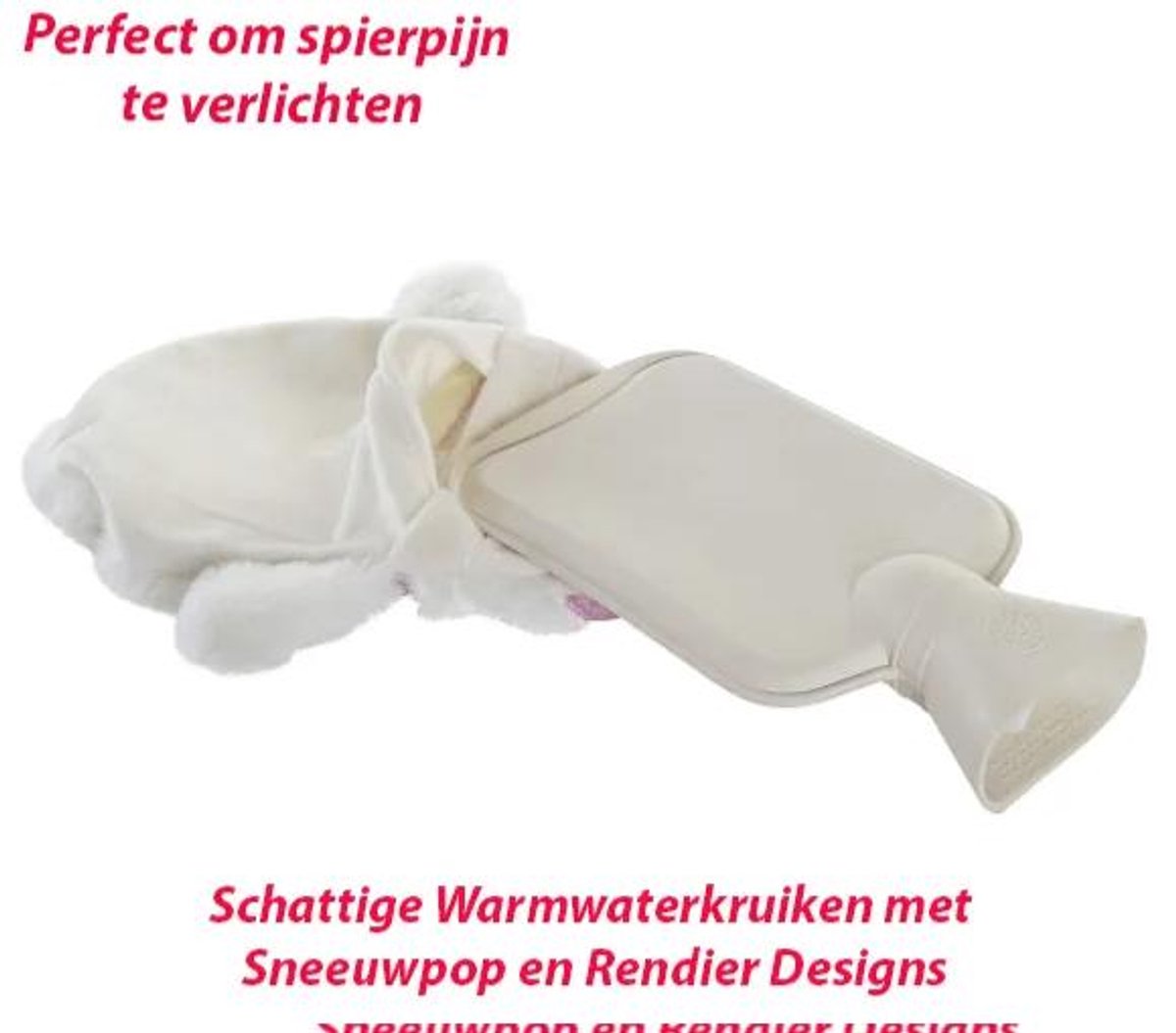 Schattige Warmwaterkruiken met Rendier Designs