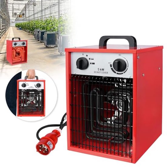 Industriële Verwarmingsventilator 15000W voor Bouw en Garage - 2 Warmtestanden