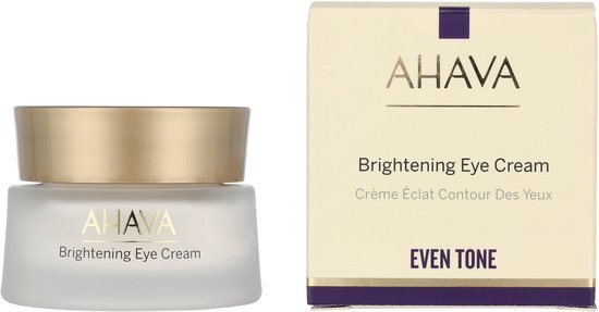 AHAVA Verhelderende Oogcrème - Vermindert Donkere Kringen & Wallen | Verfrissende Hydratatie | Anti-Rimpel & Anti-Aging | Moisturizer voor een Droge Huid - 15ml
