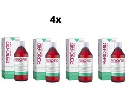 4x PerioAid Mondspoelmiddel Active Control 0,05% 500 ml
