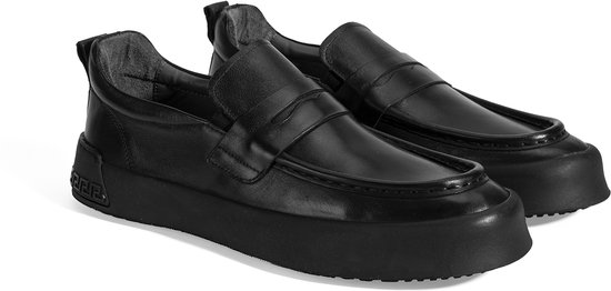 DESA Chaussure basse/Ballerine Cuir Noir Homme Astuce de chaussure: rond Taille: 42 EU