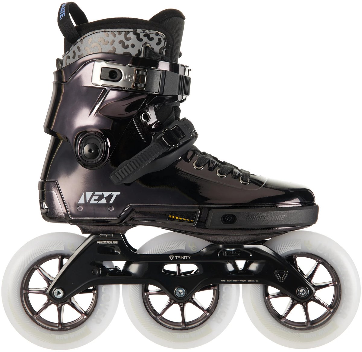Powerslide Next 30th Anniversary 125 Inline Skates Zwart