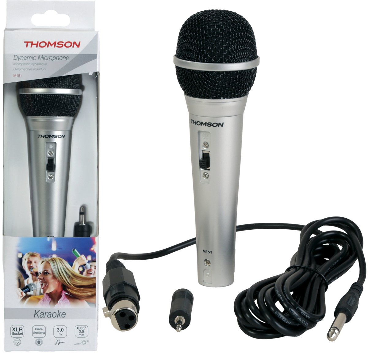 Thomson M151 Microphone Karaoke Xlr/3.0 M