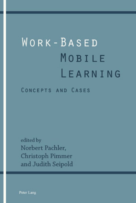 Work-Based Mobile Learning - cover